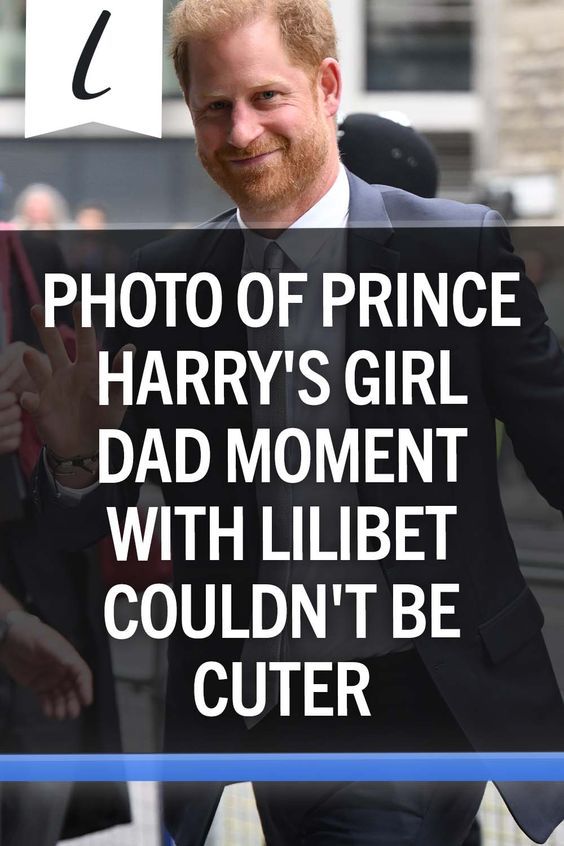 prince harry's girl dad moment with lilbet couldn't be cuter