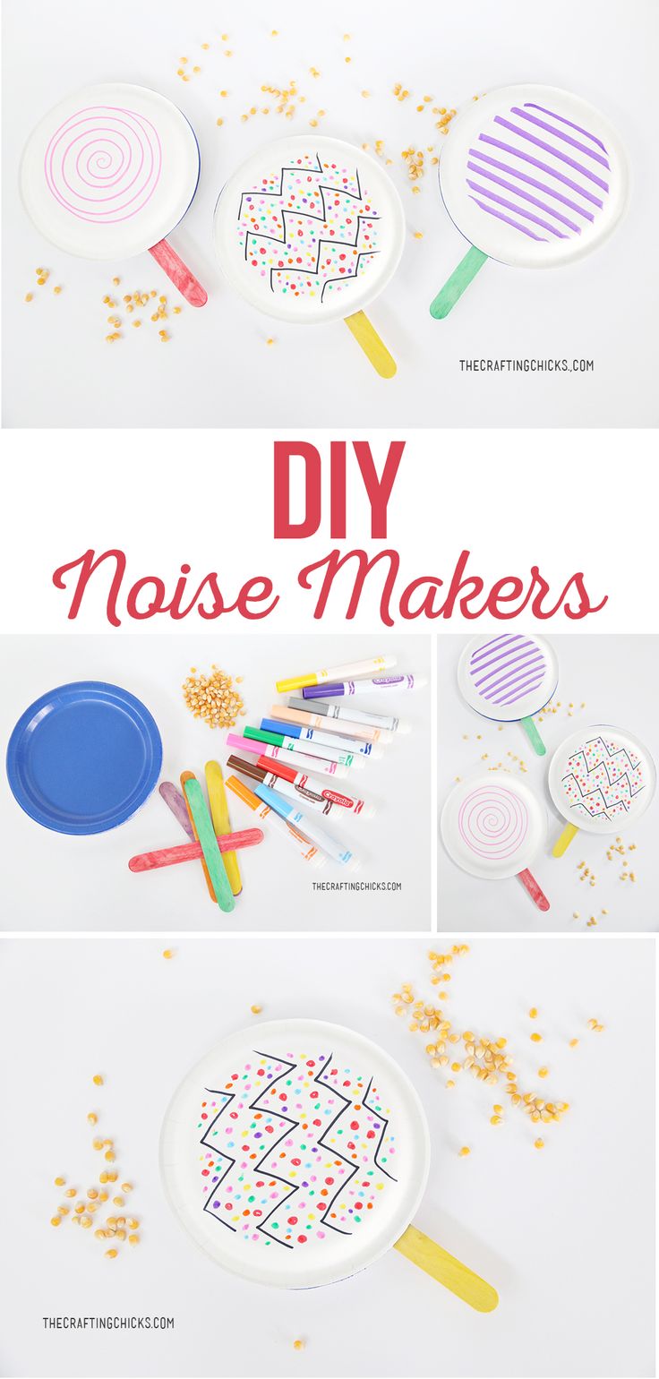 diy mouse makers made out of paper plates and plastic spoons with sprinkles on them