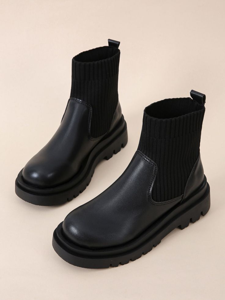 Black       Embellished   Women Shoes Black Boots Zappos, Cheap Black Boots For Spring, Forever 21 Sock Boots, Black Learher Slip On Boots, Black Winter Boots 2022, Cheap Black Spring Boots, Cheap Black Medium Width Boots, Cheap Casual Black Boots, Womens Black Casual Boots