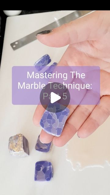 a video demonstrating how to use marble technique