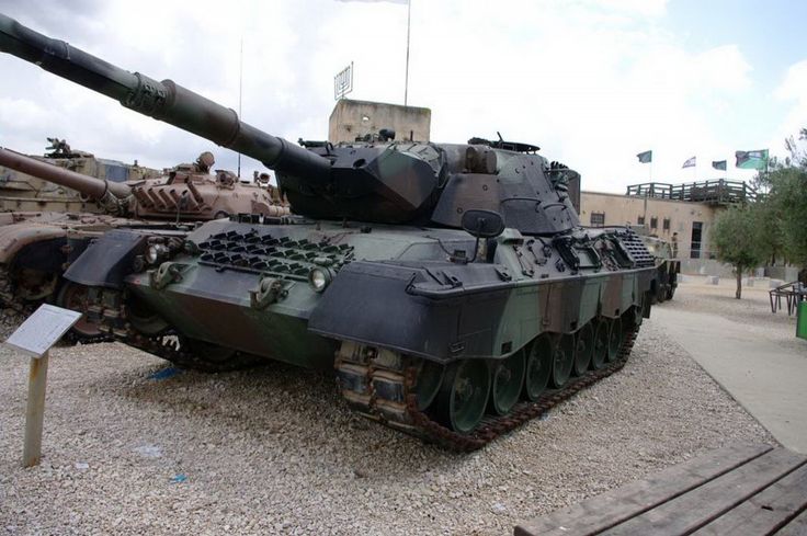 an old tank is on display at the museum