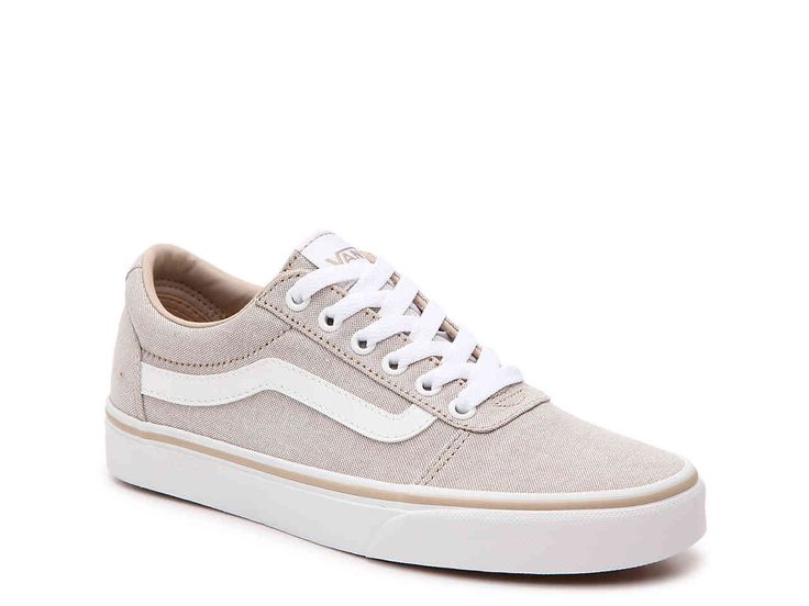 Vans Ward Sneaker - Women's Women's Shoes | DSW Cute Womens Shoes, Tenis Vans, Dr Shoes, Everyday Shoes, Womens Shoes High Heels, Vans Sneakers, Footwear Design Women, Vans Old Skool, Womens Vans