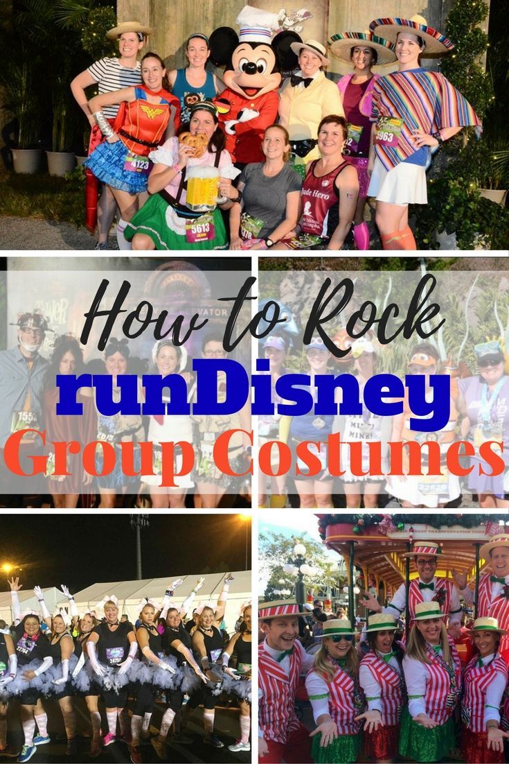 how to rock rundisney group costumes