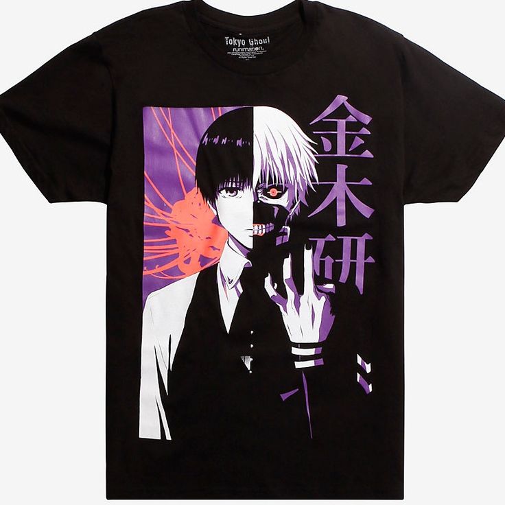 Tokyo Ghoul Anime/Manga Short Sleeve Tee Condition: Never Worn Size: Men’s Medium Material: 100% Cotton Black Anime T-shirt With Front Print, Black Streetwear Shirt With Character Print, Black Harajuku Shirt With Graphic Print, Black Cotton Harajuku Style Shirt, Black Cotton Harajuku Shirt, Black Harajuku T-shirt With Character Print, Black Anime Print T-shirt For Streetwear, Black Harajuku Shirt With Anime Print, Black Anime Print Shirt For Streetwear