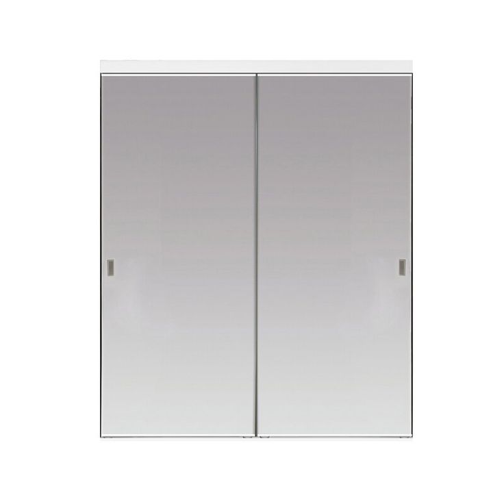 an image of a sliding glass closet door