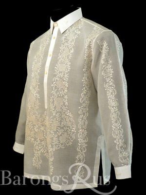 Black, Gray, Navy Blue, Royal Blue Philippine Barongs for men Barong Tagalog, Filipiniana Dress, Chinese Collar, Formal Shirt, Cycling Fashion, Traditional Attire, Line Shopping, American Women, Traditional Outfits