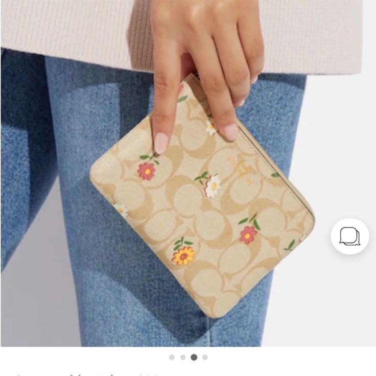 Questions? Leave A Comment Below! Casual Beige Wallets, Casual Beige Wallets For Daily Use, Casual Beige Wallet For Daily Use, Trendy Coach Clutch As Gift, Casual Wallet With Zipper Pouch, Casual Beige Travel Wallet, Beige Coin Purse With Removable Pouch For Daily Use, Coach Cream Bag As Gift, Coach Cream Bag Perfect For Gifts