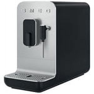 an automatic coffee machine is shown on a white background