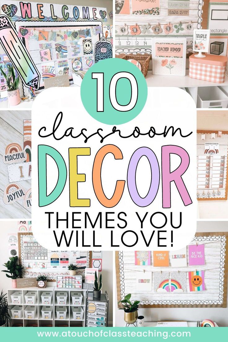 the top ten classroom decor themes you will love to teach your students how to decorate