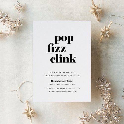 the pop fizz clink book is surrounded by snowflakes