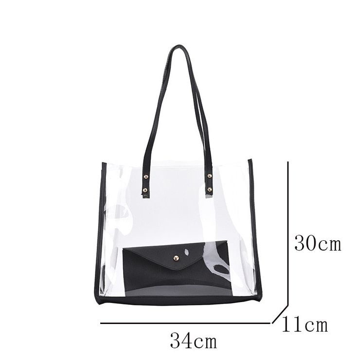 Transparent Bag Women Bag 2pcs/set Luxury Handbag Fashion PVC Clear Bag High Quality Handbags Feminina Bucket Crossbody 2023 [23y 9m 19d] Kids' Bag, Transparent Bag, Luxury Designer Handbags, Clear Bag, Quality Handbags, Clear Bags, Women Bag, Bag Women, Luxury Handbags