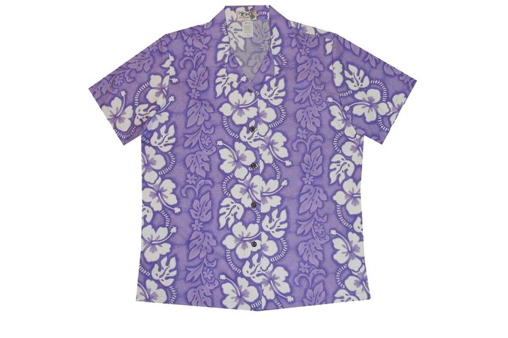 Item# LAL-213 This best Hawaiian aloha shirts with designed for easy elegance, an allover floral printed blouse comfortable made by handcrafted locally Oahu island, Hawaii Made in Hawaii - USA 100% Cotton Poplin Relaxed camp blouse & straight hem Genuine coconut buttons Short sleeves & no breast pocket Classic Tops With Floral Print In Relaxed Fit, Classic Tops With Floral Print And Relaxed Fit, Classic Floral Print Tops With Relaxed Fit, Classic Top With Floral Print And Relaxed Fit, Fitted Hawaiian Floral Print Tops, White Fitted Hawaiian Shirt, Fitted White Hawaiian Shirt, White Fitted Hawaiian Tops, Fitted White Hawaiian Top