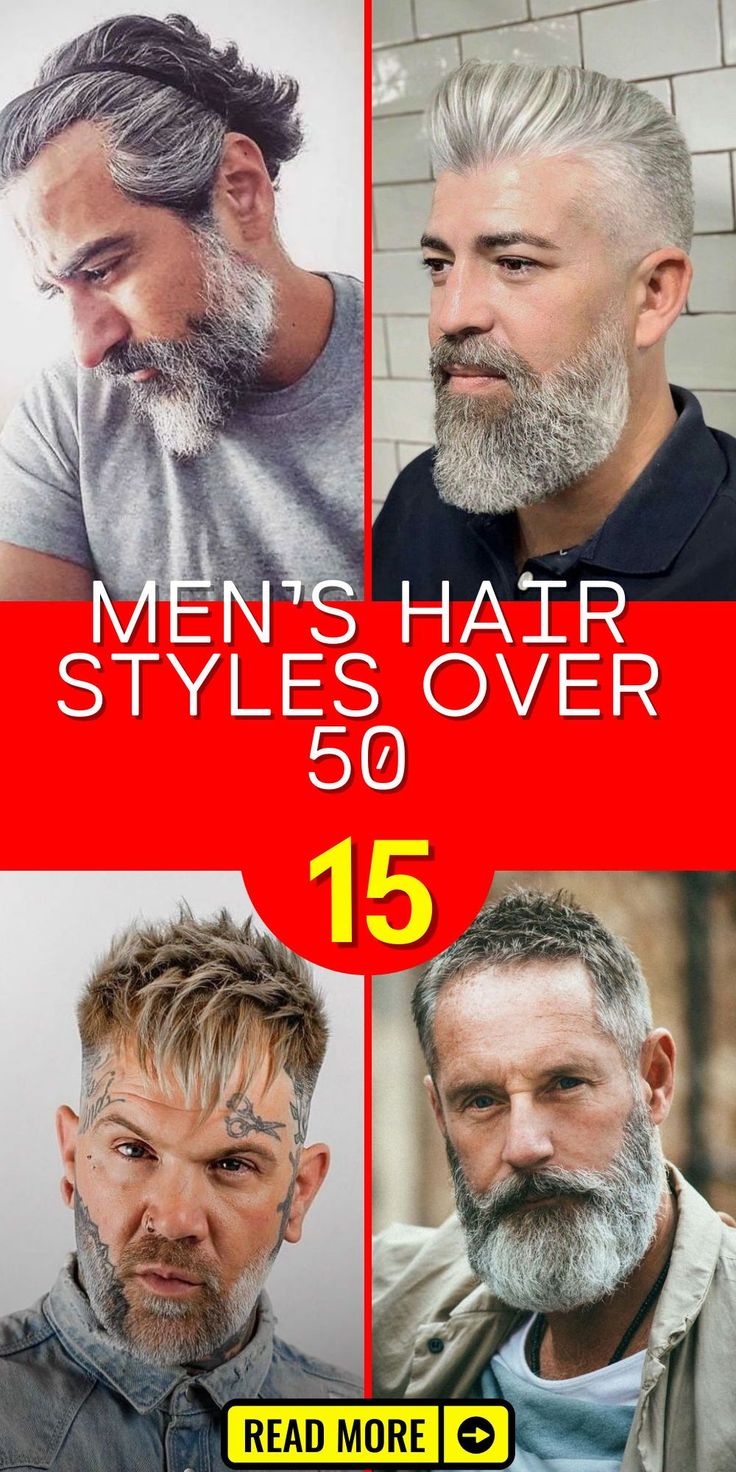 For men over 50, the quest for the perfect hairstyle takes on a new significance. Our selection of men's hair styles over 50 encompasses a diverse range of grey hair options to cater to your individual preferences. From classic short haircuts that embody timeless appeal to long and distinguished looks, our collection provides boundless inspiration to help you achieve a fresh and confident appearance. Biker Haircut Men, Older Mens Short Hairstyles, Ash Grey Hair Men Highlight, Men’s Hairstyles For Thinner Hair, Older Man Haircut, Older Men’s Hairstyles, Thinning Hair Men Hairstyles, Men Over 40 Hairstyles, Grey Hair Men Over 50