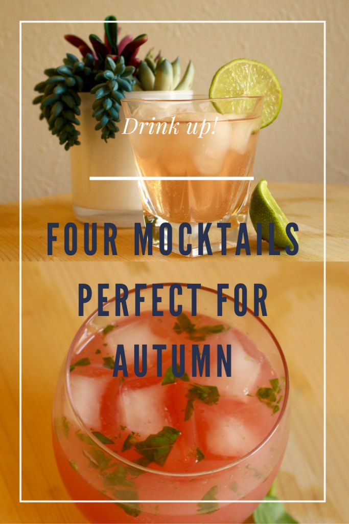 four cocktails perfect for autumn