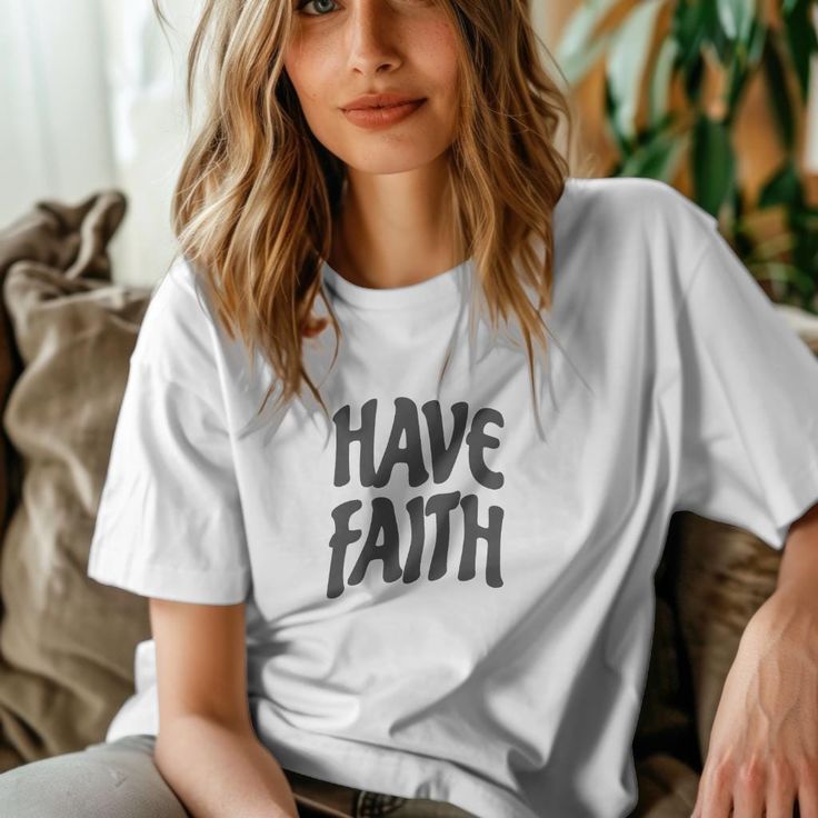 .: Made with medium fabric (5.3 oz/yd² (180 g/m consisting of 100% cotton for year-round comfort that is sustainable and highly durable.  .: Made using 100% US cotton that is ethically grown and harvested. Inspirational White T-shirt For Everyday, Inspirational White Pre-shrunk T-shirt, White Inspirational Relaxed Fit T-shirt, Basic White Ring-spun Cotton T-shirt, White Basic Ring-spun Cotton T-shirt, Everyday White Ring-spun Cotton Tops, White Pre-shrunk Ring-spun Cotton T-shirt, Pre-shrunk White Ring-spun Cotton T-shirt, Inspirational Letter Print White T-shirt