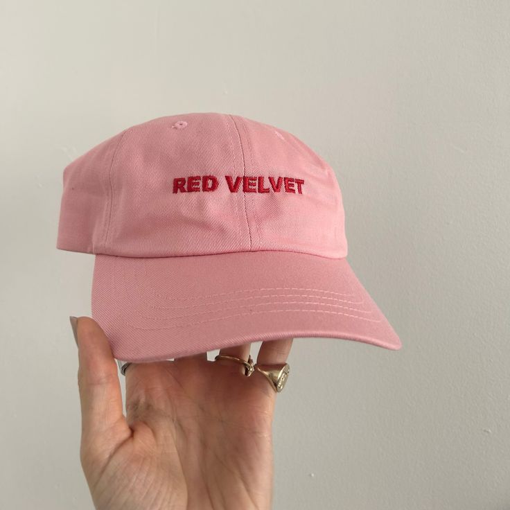 is there actually chocolate in here? embroidered cotton baseball cap Pink Caps, Baseball Cap Design Ideas, Pink Dad Hat With Embroidered Logo, One Size, Red Embroidered Cap, Solid Color Hat With Embroidered Logo And Curved Visor, Pink Hat With Letter Embroidery And Curved Brim, Pink Dad Hat With Embroidered Logo, Solid Hats With Embroidered Logo And Curved Brim, Solid Color Snapback Hat With Embroidered Logo