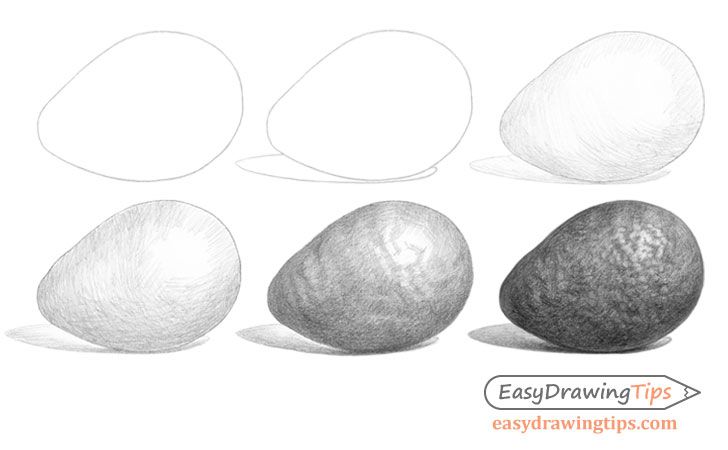 an image of three eggs and one egg on the side with text that says easy drawing tips