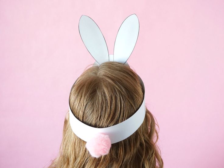 Easter Headbands Preschool, Easter Headbands Diy, Bunny Headband Craft, Easter Bunny Headband, Easter Birthday Party, Easter Party Games, Bunny Headband, Easter Crafts For Toddlers, Bunny Birthday Party