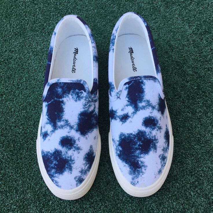 Madewell Sidewalk Slip On Sneaker In Blue And Pearl White Tie Dye Super Cute And Classic Platform Sneaker Style In Fun Tie Dye Print Recycled Canvas Slip On Tie Dye Removable Cloudfit Cushioned Insole For Comfort Rubber Sole Platform Heel Pairs Easily With Dresses, Leggings And Jeans Approx Heel 1” Nwt Smoke And Pet Free Home Blue Slip-on Canvas Shoes With Rubber Sole, Blue Slip-on Sneakers For Spring, Summer Blue Slip-ons With Flat Heel, Blue Slip-ons With Flat Heel For Summer, Blue Sporty Slip-ons With Round Toe, Blue Slip-on Sneakers With Round Toe, Blue Casual Slip-on Sneakers, Blue Summer Slip-ons, Spring Blue Low-top Canvas Shoes