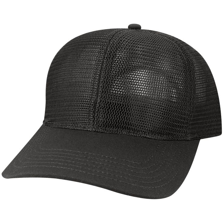 This all-mesh, mid-profile hat provides the ultimate breathability even on the hottest of days! The crown features two layers of mesh helping keep your hat's shape. Find the right fit with the snapback closure and stay cool. Fabric: Stiff Mesh Shape: 6-Panel Mid Crown Closure: Snap Size: OSFA Visor: Slightly curved solid brim Details: Stiff double layered mesh; Fine-gauge cotton canvas brim Imported Lightweight Mesh Trucker Hat For Outdoor, Casual Mesh Hats With Curved Visor, Functional Snapback Hat With Breathable Mesh, Casual Mesh Hat With Curved Visor, Lightweight Mesh Snapback Trucker Hat, Adjustable Mesh Trucker Baseball Cap, Lightweight Mesh Snapback Cap, Lightweight Mesh Snapback Hat, Snapback Mesh Baseball Cap One Size Fits Most