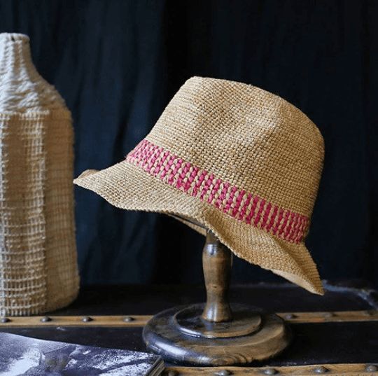 We take pride in the craftsmanship that goes into every Unisex Raffia Straw Fedora. Meticulously handwoven by skilled artisans, the premium raffia straw lends a unique, textured finish that’s both visually appealing and comfortable to wear. The robust construction ensures your Fedora retains its pristine condition over time, promising a durable accessory that doesn’t compromise on styleAn ideal gift for her!Specifications-Material: 100% raffia straw-Size: Head size 55-59 cm -Brim:5 cm-Height:10c Eco-friendly Natural Woven Straw Hat, Eco-friendly Handwoven Toquilla Straw Hat, Eco-friendly Woven Toquilla Straw Sun Hat, Eco-friendly Handwoven Straw Hat, Spring Sun Straw Hat, Woven, Leather Beret, Straw Panama Hat, Knit Beret, Hat Beret