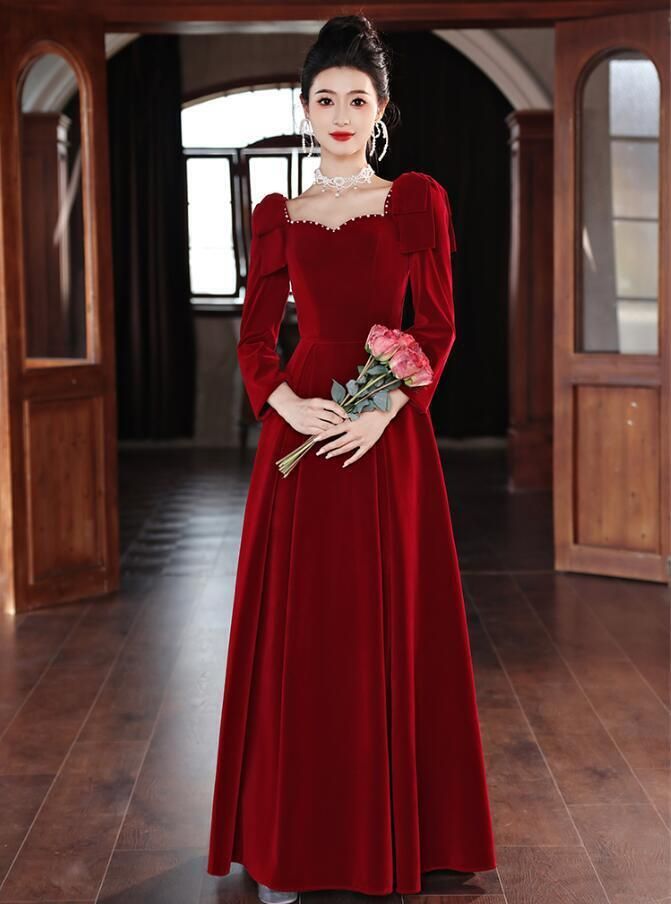 Velvet Wedding Dress, Velvet Wedding, Style Mistakes, Square Cut, Enchanted, All Products, A Line, Velvet, Wedding Dress