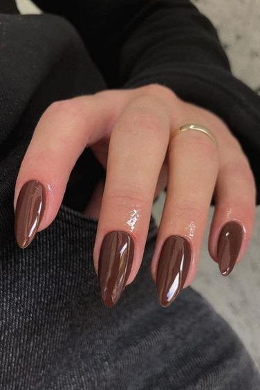 Easy Nails, Popular Nails, Nagel Inspo, Cat Kuku, Brown Nails, Nailed It, Dream Nails, Minimalist Nails, Chic Nails