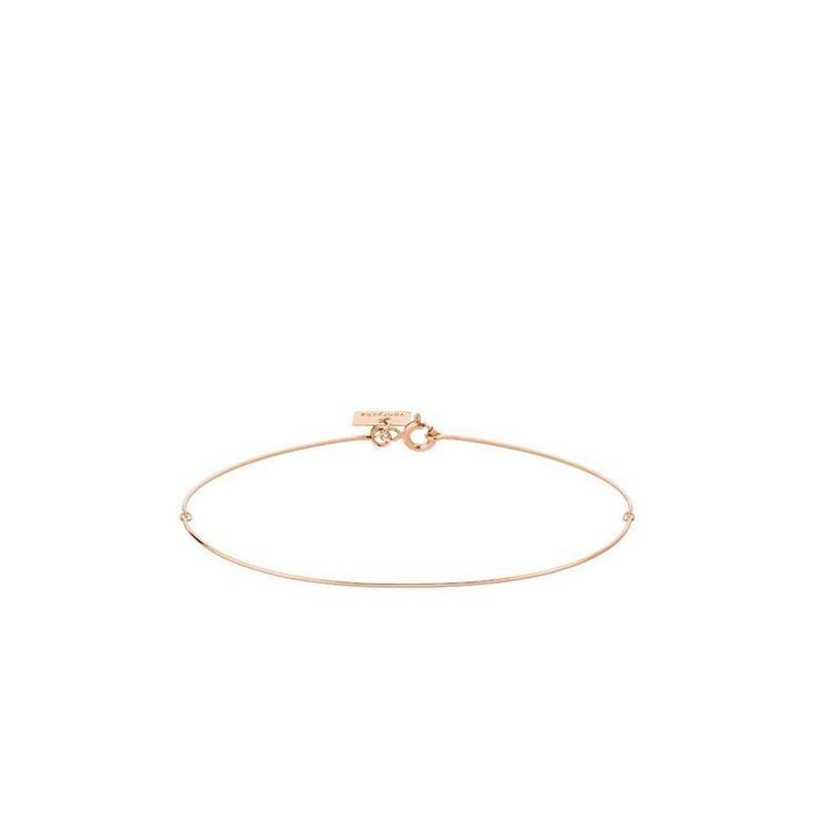 This is a bracelet that s so minimalistic. Made with very fine gold, this Acrobate by Vanrycke is discreet and can be worn daily to brighten our look. Accompanied by funky bracelets, it will give you a more original look. Worn by itself, it is classic but sophisticated. You ll love it! MATERIAL : 18 carat Rose Gold Gold weighs : 1,5 g Circumference: 18 cm Made in France Everyday Luxury 14k Rose Gold Bracelets, Dainty Rose Gold Everyday Luxury Bracelets, Dainty Rose Gold Bracelets For Everyday Luxury, Modern Rose Gold Bracelets For Everyday Wear, Luxury Rose Gold Bracelets For Everyday, Dainty Rose Gold Bangle Bracelet, Modern 14k Rose Gold Bracelet, Chic Rose Gold Bangle Bracelet, Elegant 14k Pink Gold Bracelets