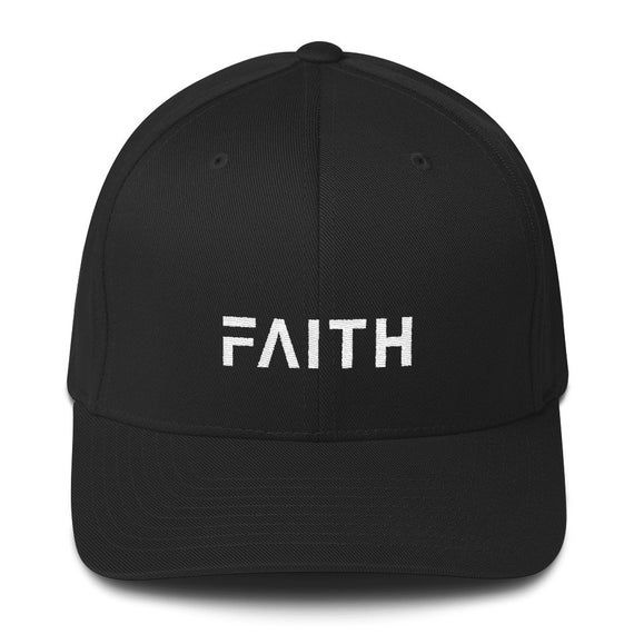 Faith Christian Fitted Flexfit Twill Baseball Hat | Christian Hats | Inspirational | Jesus Hats | Ca Casual Fitted Baseball Cap With Curved Bill, Fitted Casual Baseball Cap For Sports, Casual Fitted Baseball Cap For Sports, Fitted Baseball Cap With Curved Bill For Sports, Fitted Snapback Trucker Hat For Sports, Fitted Snapback Hat With Curved Brim For Sports, Sports Visor Fitted Hat, Fitted Trucker Hat With Curved Brim For Sports, Fitted Sports Cap