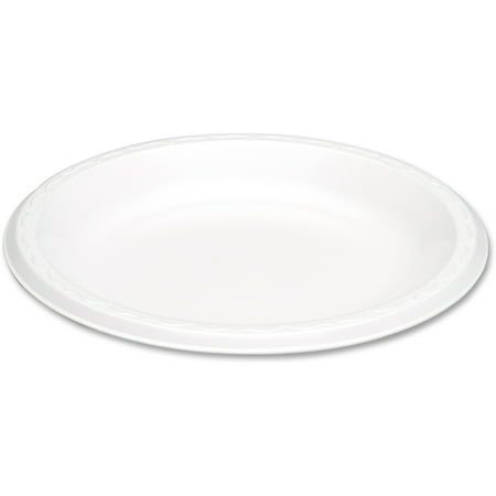 a white plate on a white background