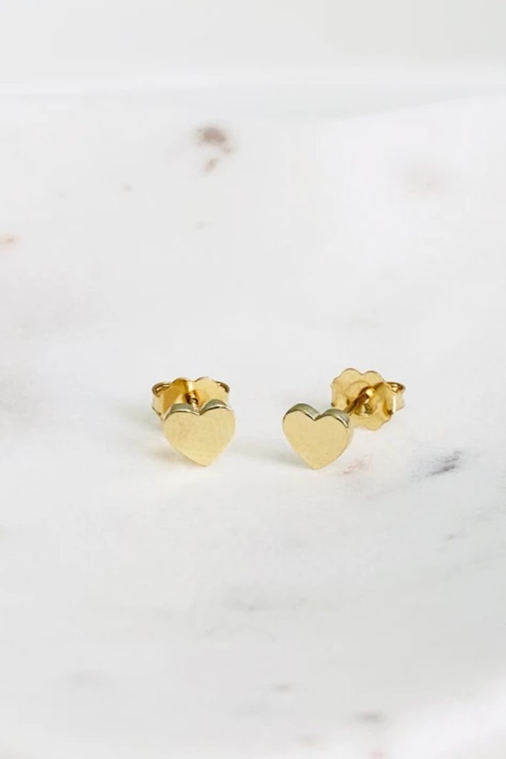 14 Karat solid gold solid heart earring pair #EADCollection #myEAD #EasterAhnDesignCollection #EAD #myEAD #finejewelry #finejewelrydesign #customjewelry #jewelrydesign #customdesign #bespoke #bespokejewelry #holidaygift #weddinggift #birthdaygift #anniversarygift #love #giftsforher #solidgold #madeinlosangeles #madeinusa #qualitywork #givingback #whattowear #valentines #valentinesday #valentinesdaygift #earrings #heart Yellow Gold Heart Pendant Earrings For Anniversary, Classic Heart-shaped Gold Plated Earrings, Classic Heart-shaped Gold-plated Earrings, Classic Gold-plated Heart Earrings, Gold Heart-shaped Earrings As Gift For Her, Gold Heart Earrings As A Gift For Her, Gold Heart Earrings Gift For Her, Classic Double Heart Earrings As Gift, Gold Heart-shaped Earrings For Her