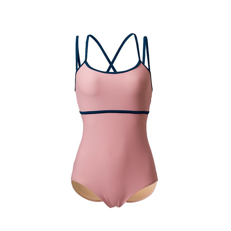 Stretch T-back Bodysuit For Pool, High Stretch Lined Swimsuit, Seamless T-back Tankini For Swimming, High-stretch Lined Bodysuit For Swimming, High Stretch Bodysuit For Swimming With Lined Body, Fitted T-back Bodysuit With Straps, Elastane Swimwear With Built-in Cups, Sporty Stretch Swimwear Made Of Polyamide, High Stretch Leotard For Swimming