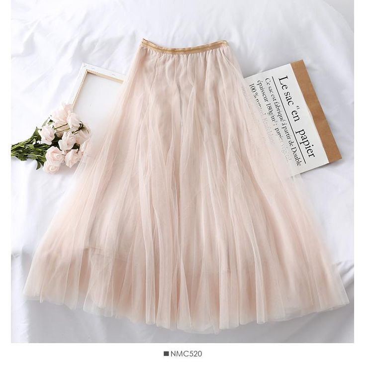 Size: one size Waist type: high waist Color: blue, gray, white, black, pink, dark gray Gauze Skirt, Gauze Skirts, Half Body, Pink Dark, Blue Gray, Gray White, Dark Gray, Tulle Skirt, White Black