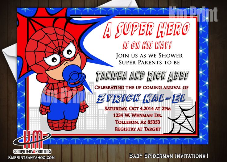 this is an image of a spider hero birthday party