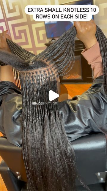 Shanaya Johnson. on Instagram: "Ladies Extra Small Knotless is on Sale for February & March!! I will be booking April Appointments on February 2nd 💕 PS: Extra Small Knotless is not on sale for April!!! #knotless #knotlessbraids #idontowntherightstothismusic #phillybraiders #phillybraids #boxbraids #extrasmallknotless #smallknotless #delawarehairstylist #delaware #blackownedbusiness #dmvbraids #smallbraids #micros #microindiviuals #microknotlessboxbraids #microboxbraids" Tiny Knotless Box Braids Long, Knotless Micro Braids With Human Hair, Small Individual Braids For Black Women, Noteless Braids Styling Ideas, Extra Small Knotless Box Braids Parting, Small Knotless Parting Pattern, Knotless Braids Small Medium, Small Full Knotless Braids, Extra Small Box Braids