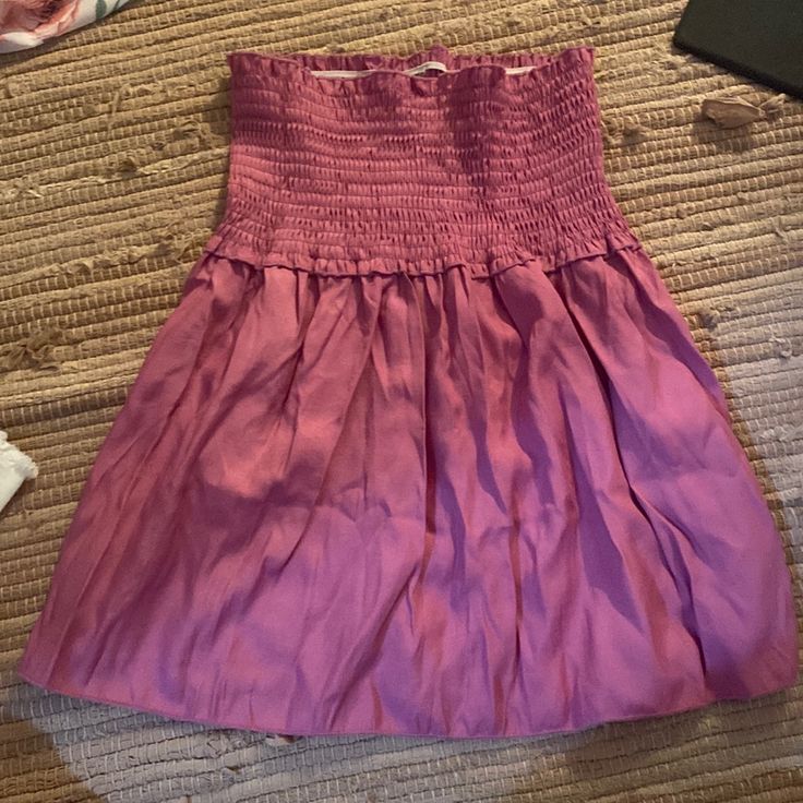 Xs Womens Shein Skirt Perfect For Summer And Spring, Stretchy On Waist And Flowy On Bottom. Never Worn Before, Brand New Casual Pink Pleated Dress, Purple Beach Skirt For Spring, Casual Purple Mini Length Bottoms, Purple Skirt With Elastic Waistband For Summer, Purple Spring Dress With Lined Skirt, Casual Purple Skirt For Spring, Summer Purple Relaxed Mini Skirt, Pink Cotton Mini Skirt For Beach, Relaxed Purple Mini Skirt For Summer