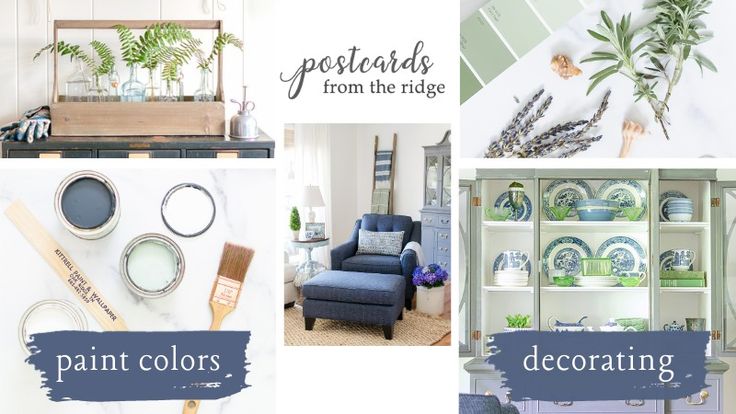 Postcards from the Ridge - Paint colors & palettes, decor, & more