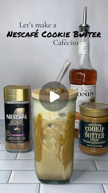 the ingredients for an ice cream dessert are shown