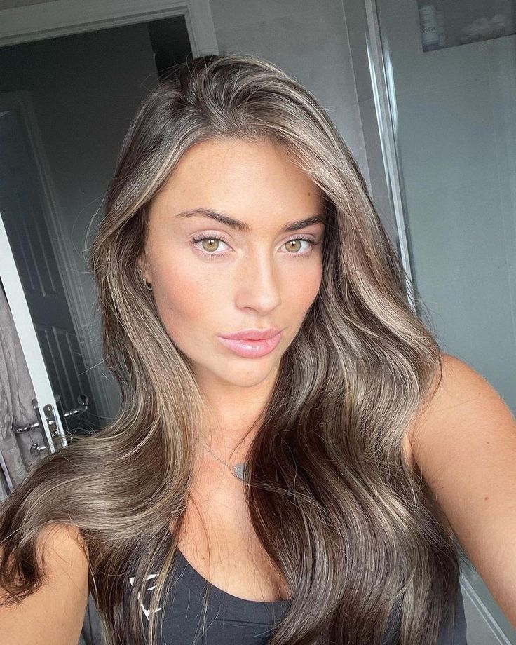 37+ Ash Brown Balayage Ideas Trending in 2023 44 Hair Colors For Winter, Ash Brown Hair With Highlights, Light Brown Hair Styles, Ash Brown Hair Balayage, Brown Hair Styles, Light Ash Brown Hair, Trending In 2023, Ashy Hair, Ash Brown Balayage