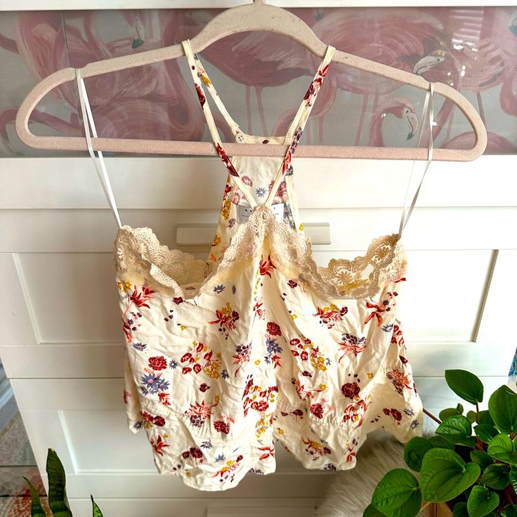 New With Tags, Never Worn. Really Cute And The Straps Go Around The Neck. If You Need More Photos, Let Me Know! Summer Floral Print Crop Top For Day Out, Summer Floral Print Crop Top For Brunch, Floral Print Summer Crop Top For Brunch, Summer Floral Crop Top For Brunch, Floral Print Crop Top For Beach Day Out, Floral Print Crop Top For Beach Season Day Out, Floral Print Tops For Beach Season Day Out, Casual Floral Print Camisole Crop Top, Floral Print Camisole For Summer Brunch