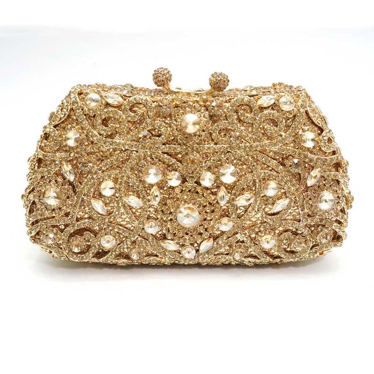 100% handmade evening bags. For Women Who Go For Shopping, Dating, Evening Party or Wedding.Manufacturing time 3-5 days, shipping time 3-5 days.  Send us inquiry for wholesale or OEM production. Wedding Party Bags, Crystal Purse, Crystal Handbag, Bridal Purse, Clutch Bag Wedding, Luxury Clutch, Rhinestone Clutch, Crystal Clutch, Gold Clutch