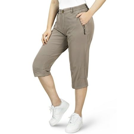 The hiking capris pants used stretchy, lightweight, breathable, moisture-wicking fabric keep you cool and fresh all day. And crafted of a slim fit with soft 4-way stretchy fabric for ultimate comfort and mobility when being active outside. Suitable for spring, summer and autumn. Good choice for outdoor sports,exercises, golf, camping, hunting, fitness, active, cycling, fishing, rock climbing, travelling, running, jogging, lounge and home wear. Size: 12.  Color: Multicolor. Outdoor Capri Pants With Pockets, Capri Length Pants With Pockets For Outdoor Activities, Capri Length Pants With Pockets For Outdoor, Sporty Outdoor Capris With Pockets, Stretch Capris For Outdoor Activities, Sporty Capris With Pockets For Outdoor Activities, Functional Outdoor Summer Pants, Functional Summer Outdoor Pants, Capri Length Bottoms With Pockets For Outdoor Activities