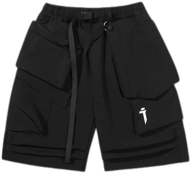 Techwear cargo shorts Nylon Techwear Shorts For Outdoor, Techwear Cargo Shorts With Built-in Shorts For Outdoor, Outdoor Techwear Nylon Shorts, Outdoor Black Cargo Pants With Built-in Shorts, Outdoor Nylon Techwear Shorts, Techwear Shorts For Outdoor Activities, Techwear Cargo Shorts With Multiple Pockets, Techwear Cargo Shorts For Outdoor Activities, Techwear Shorts With Cargo Pockets For Outdoor