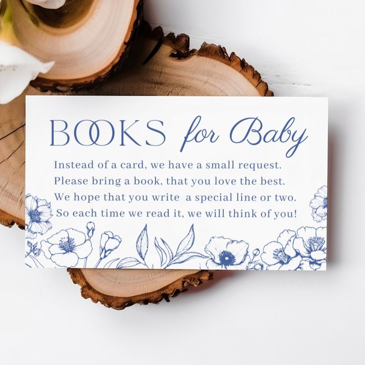 there is a sign that says books for baby