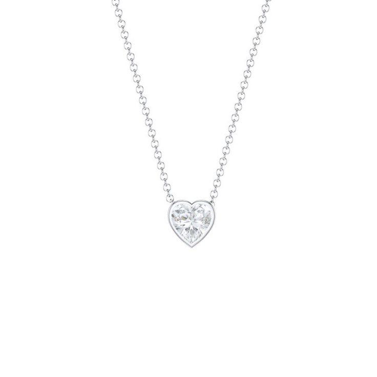 Sterling Silver Cubic Zirconia Solitaire Heart Pendant | Jewlr Infinity Band Ring, Silver Heart Jewelry, Heart Jewelry Set, School Theme, Photo Pendant, Gold Pearl Necklace, Beauty Stuff, Silver Prices, Solitaire Pendant