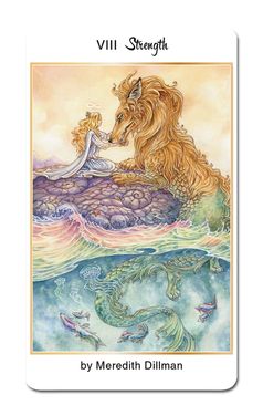 the book cover shows a lion and a mermaid sitting on top of a rock in water