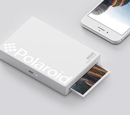 the polaroid box is open and ready to be used as a photo album for pictures