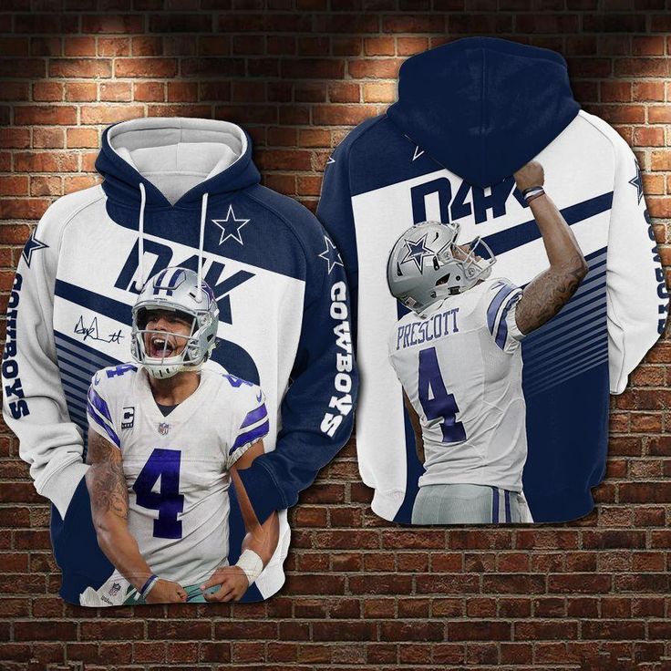 Dak Prescott Dallas Cowboys, Cowboys Hoodie, Cow Hoodie, Spencer Family, Dak Prescott, Dads Clothes, Cut Sweatshirts, Funny Hoodies, Personalized Hoodies