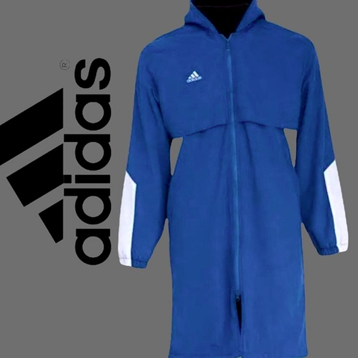 Quality Sports Outerwear “Adidas” Blue/White Full Length Parka Coat Also Available In Black/White Buy One Full Price Get One 1/2 Price {Equal To Or Lesser Value} Check Out My Boutique Additional Sizes And Colors 5 Star Rating From All Buyers **Read Reviews On My “About Me” Section Rainy Days Chilly Weather Football Season Ready Stay On Trend In This Sporty Blue And White Adidas Full Length Parka Coat That’s Ready For All Your Chilly Rainy Day Outdoor Activities! Fashionable Wardrobe Essentials E Adidas Sportswear For Training, Adidas Athleisure Training Outerwear, Functional Blue Outerwear For Training, Blue Long Sleeve Outerwear For Training, Adidas Blue Athleisure Outerwear, Adidas Long Sleeve Outerwear For Training, Adidas Long Sleeve Sportswear, Blue Winter Training Outerwear, Blue Long Sleeve Training Outerwear