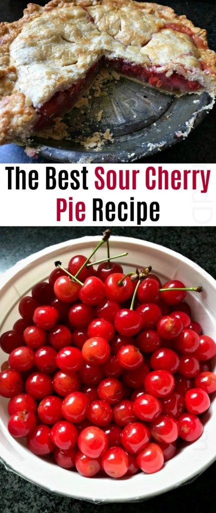 the best sour cherry pie recipe